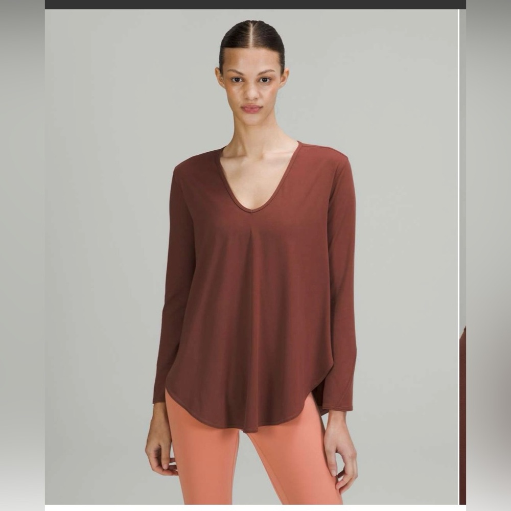 Lululemon Nulu Relaxed-Fit Yoga Long Sleeve Shirt
